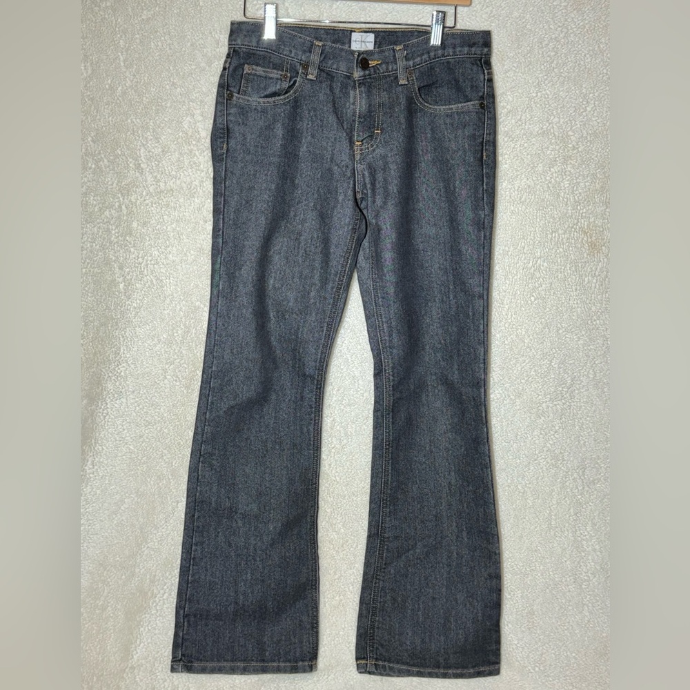 Calvin Klein dark denim bootcut jeans. Size 5